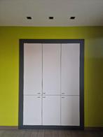 maatkast slaapkamer met bureau en vestiaire, schrijnwerk, Ophalen, Gebruikt, 65 cm of meer, 70 cm of meer