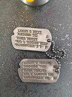 Dog tag us WW2 identifiée, Verzamelen, Militaria | Tweede Wereldoorlog, Ophalen of Verzenden
