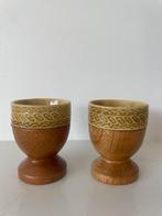 Vintage Mid-Century Eierdopjes - Japan - set van 2, Enlèvement ou Envoi
