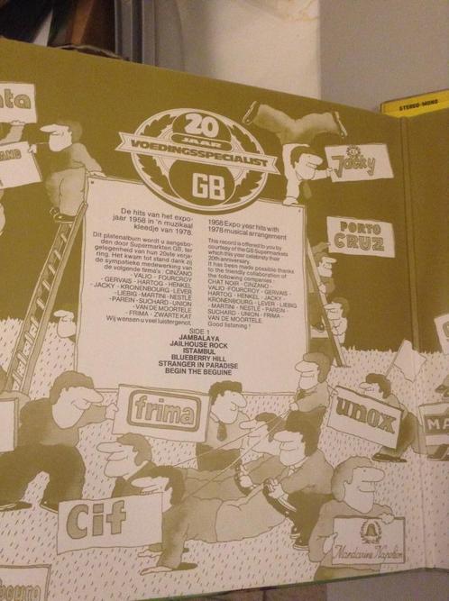 Vinyl plaat; voedingsspecialist GB, Cd's en Dvd's, Vinyl | Pop, Gebruikt, Ophalen of Verzenden