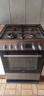 Gasfornuis aeg met elektrische  oven, Elektronische apparatuur, Fornuizen, Ophalen, Zo goed als nieuw