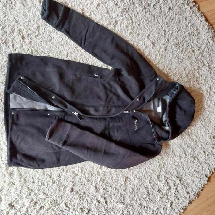 BENCH heerlijk zachte fleece-jas zwart maat 42, Kleding | Dames, Jassen | Winter, Gedragen, Maat 42/44 (L), Zwart, Ophalen of Verzenden