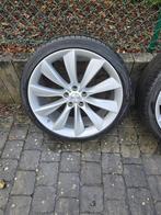 Modèle S Tesla jantes 21 pouces + pneus, Auto-onderdelen, Banden en Velgen, Ophalen, 21 inch, Zomerbanden, Band(en)