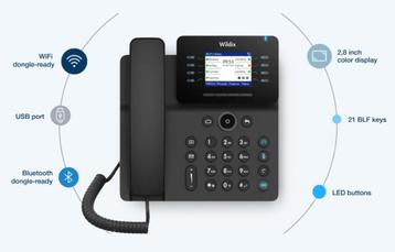 Wildix WorkForce 5 — Standard VoIP Office Phone beschikbaar voor biedingen