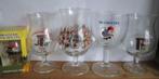 7 verschillende Chouffe-glazen, Verzamelen, Ophalen of Verzenden, Zo goed als nieuw, Glas of Glazen, Overige merken