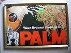 Publicité PALM sous cadre - Vintage, Collections, Marques de bière, Panneau, Plaque ou Plaquette publicitaire, Utilisé, Enlèvement ou Envoi