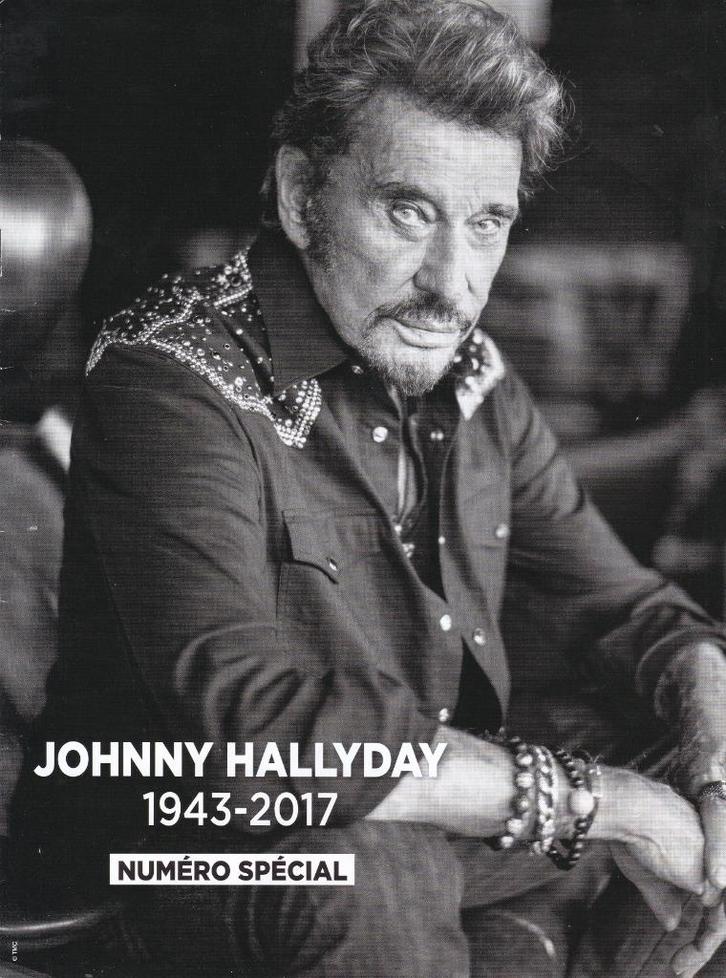 12 pagina's speciale uitgave 1943-2017 Johnny Hallyday, Verzamelen, Tijdschriften, Kranten en Knipsels, Knipsel(s), Ophalen of Verzenden