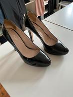 Pumps met plateauzool, zwarte lak, maat 39, merk Spazio, Ophalen, Pumps, Zwart, Spazio