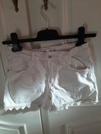 wit jeans shortje maat 140, Kinderen en Baby's, Kinderkleding | Maat 140, Meisje, Zo goed als nieuw, Zara kids, Ophalen