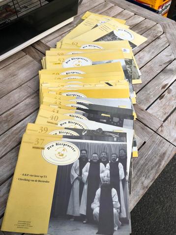 44 edities van magazine den bierproever 1994-2003 beschikbaar voor biedingen
