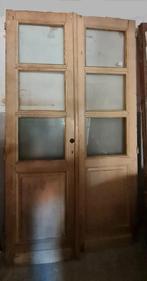 2 zeer grote dubbele herenhuis deuren Bouwantiek, Doe-het-zelf en Bouw, Deuren en Vliegenramen, Ophalen, Gebruikt, Binnendeur