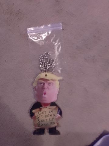 Plastieken hanger Donald Trump 