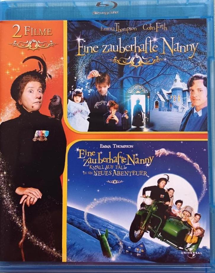 blu ray Nanny McPhee  2 blu ray Emma Thompson, Cd's en Dvd's, Blu-ray, Zo goed als nieuw, Ophalen of Verzenden