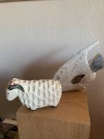 Vis en schaap in hout, Ophalen of Verzenden, Gebruikt