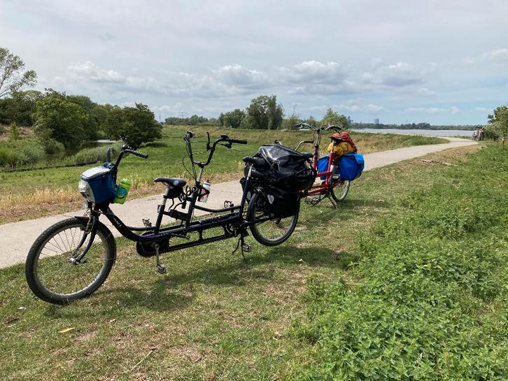 2 kinder-ouder tandems, Fietsen en Brommers, Fietsen | Tandems, Gebruikt, Minder dan 10 versnellingen, Ophalen