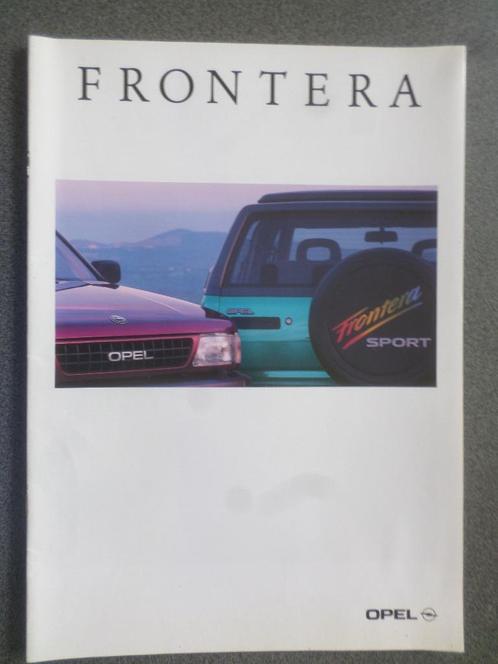 Brochure de l'Opel Frontera & Sport 1993, Livres, Autos | Brochures & Magazines, Opel, Envoi