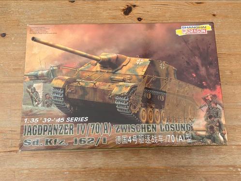Jagdpanzer lV/70 Zwischen Lösung - Dragon 6082 1/35, Hobby en Vrije tijd, Modelbouw | Auto's en Voertuigen, Tank, 1:32 tot 1:50