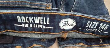 Pétrol - blauwe jeans, Kinderen en Baby's, Kinderkleding | Maat 146, Ophalen of Verzenden, Nieuw, Jongen, Broek