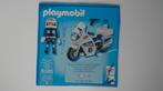 Playmobil 5185 Politieman met moto, Kinderen en Baby's, Speelgoed | Playmobil, Ophalen of Verzenden, Zo goed als nieuw
