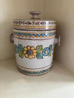 Vintage voorraadpot met deksel - 27,5 cm, Antiek en Kunst, Ophalen