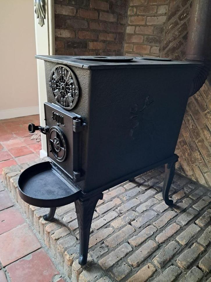 Houtkachel Jotul, Huis en Inrichting, Kachels, Gebruikt, Vrijstaand, Houtkachel, Hout, Ophalen