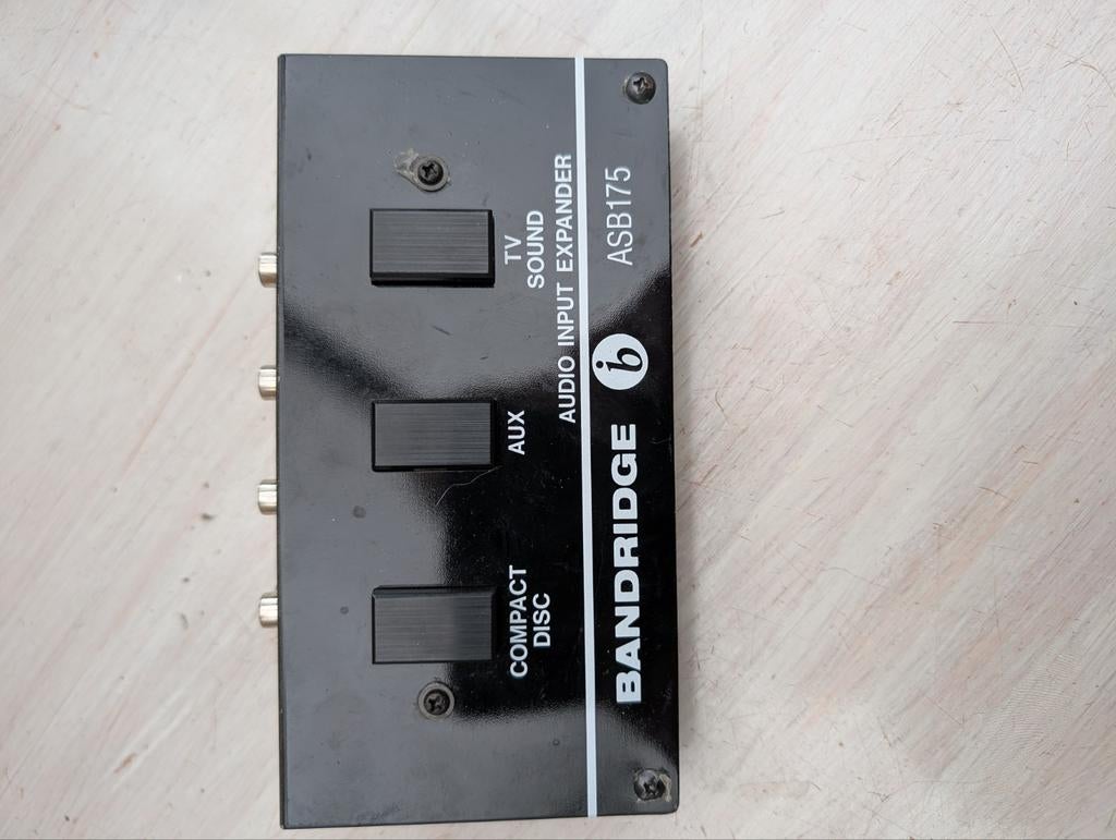 BANDRIDGE ASB175 AUDIO INPUT EXPANDER, TV, Hi-fi & Vidéo, Enlèvement ou Envoi
