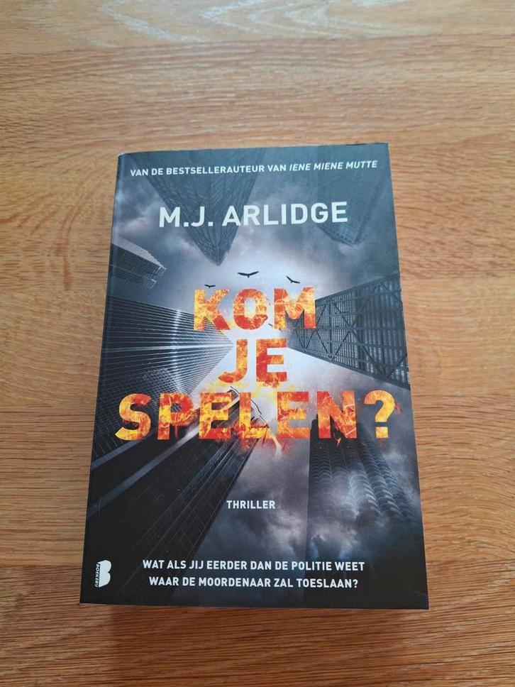 M.J. Arlidge - Kom je spelen? Gratis wat jij niet ziet, Boeken, Thrillers, Ophalen of Verzenden