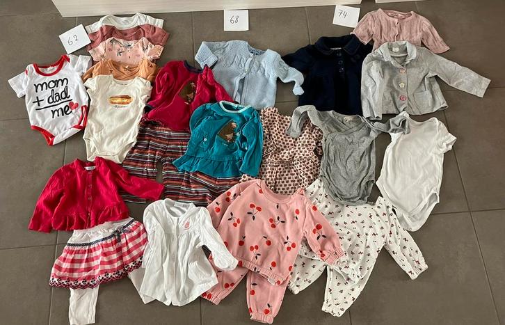 Pakket babykleding maat 62-74, Enfants & Bébés, Vêtements de bébé | Packs de vêtements pour bébés, Comme neuf, Taille 62, Enlèvement ou Envoi