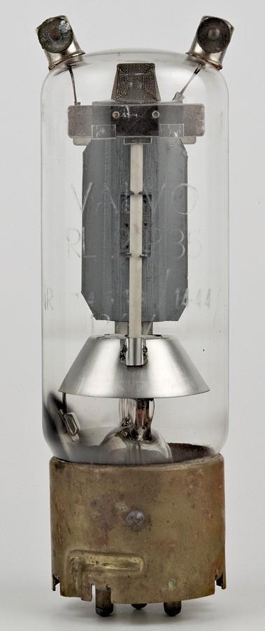 VINTAGE Pentode RL12P35 fabriquée par Valvo, Télécoms, Émetteurs & Récepteurs, Comme neuf, Émetteur, Enlèvement ou Envoi