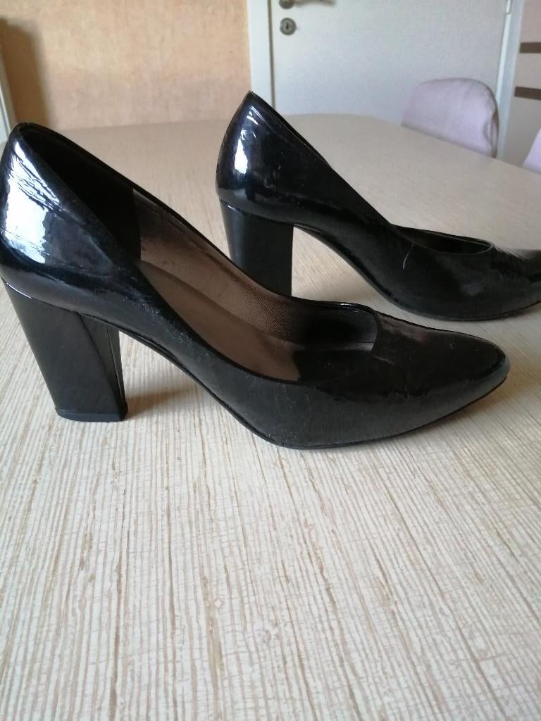 mooie laké lederen pumps Abro maat 3, Pumps, Verzenden, Zwart, Abro