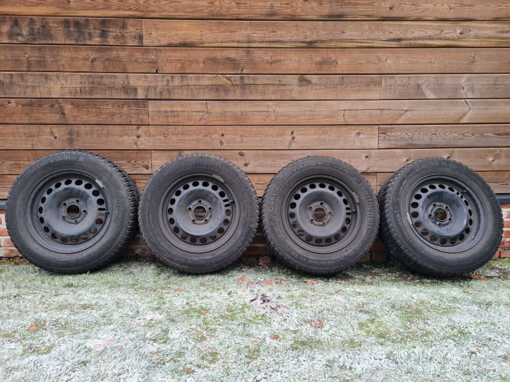 Winterbanden Continental M+S (mud snow) 195/65 R15 – 91T, Auto-onderdelen, Banden en Velgen, Band(en), Winterbanden, 15 inch, 195 mm