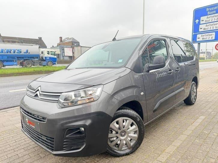 Citroen Berlingo Dubbele Cabine 1.2i 2020 Automaat 075000km, Testrit aan huis, Euro 6, 1198 cc, https://public.car-pass.be/vhr/97219bf2-e15c-46bd-848f-78c0667f31b1