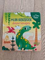 Mijn kiekeboek - Dinovriendjes, Boeken, Ophalen of Verzenden, Zo goed als nieuw, Uitklap-, Voel- of Ontdekboek, Wessels