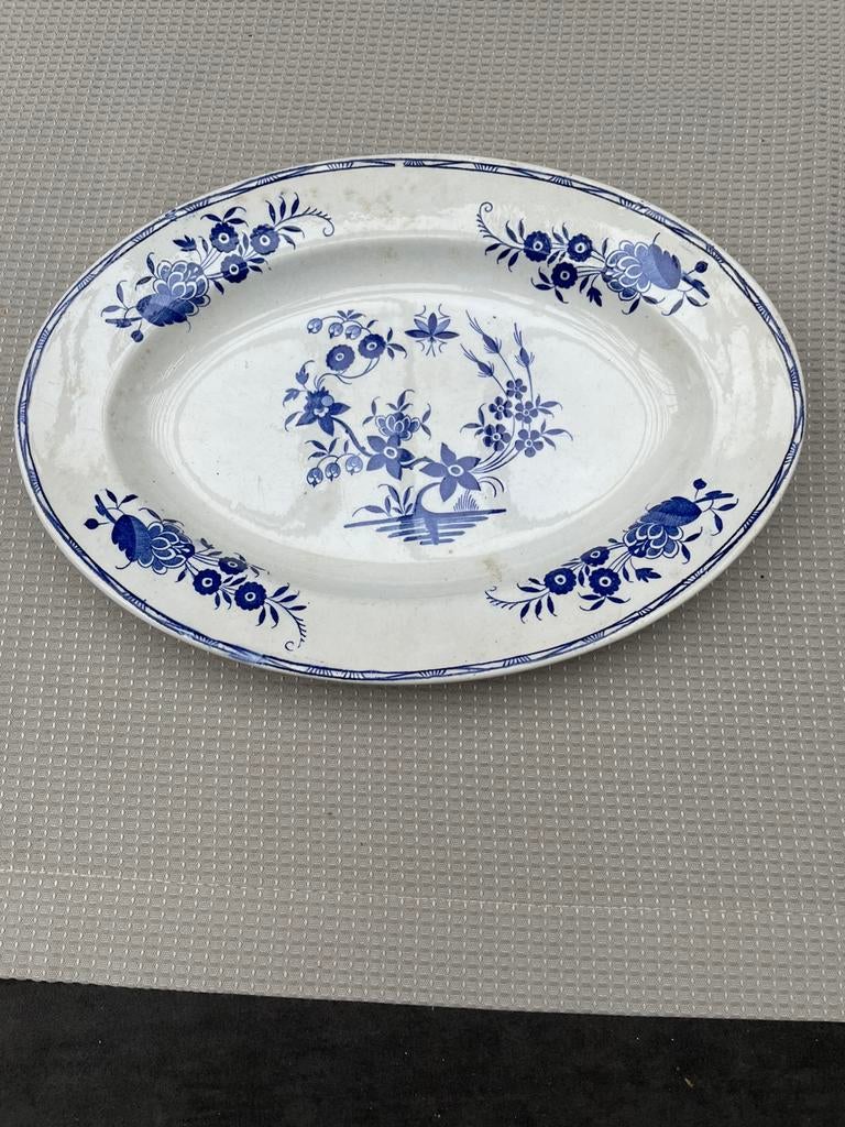 Serveerschaal Boch/ grand bouquet, Ophalen