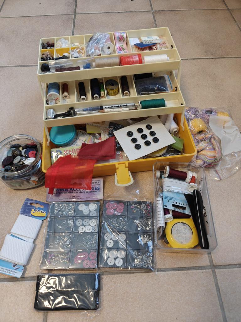 naaigerij en textiel, Enlèvement, Utilisé