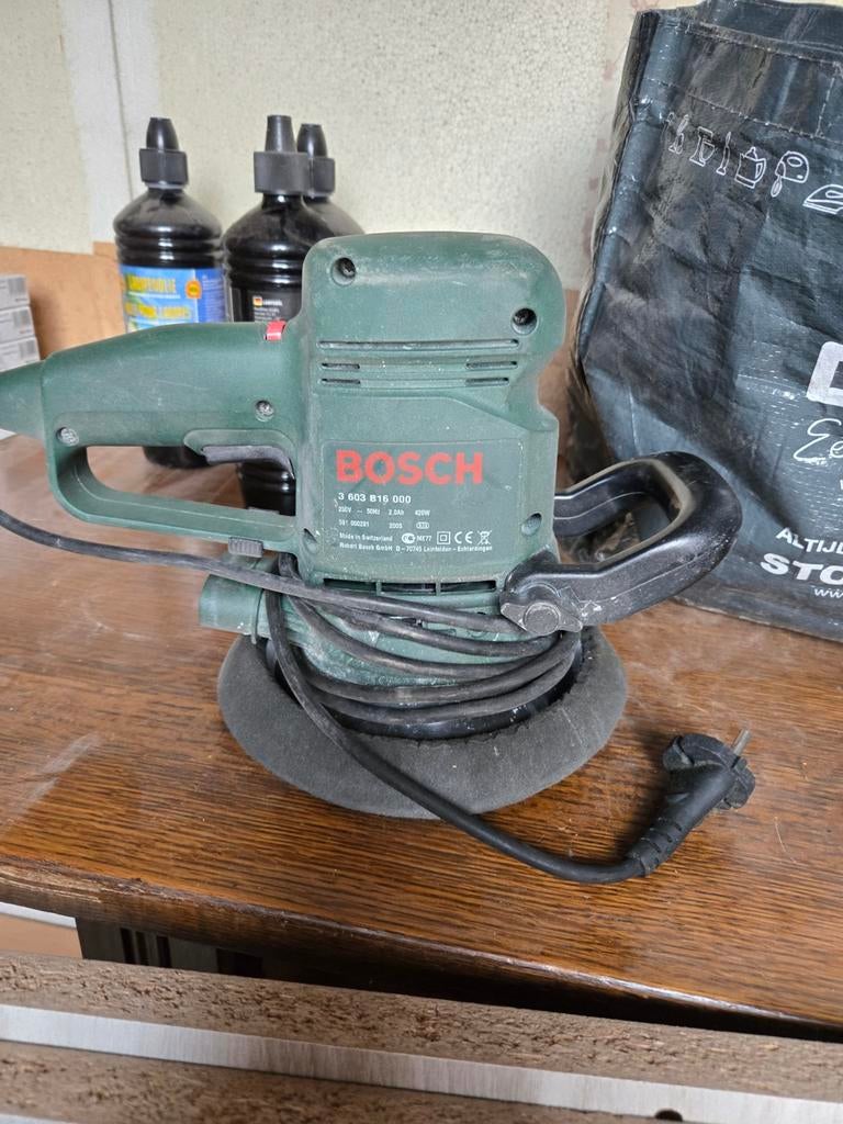 Polier machine, Ophalen