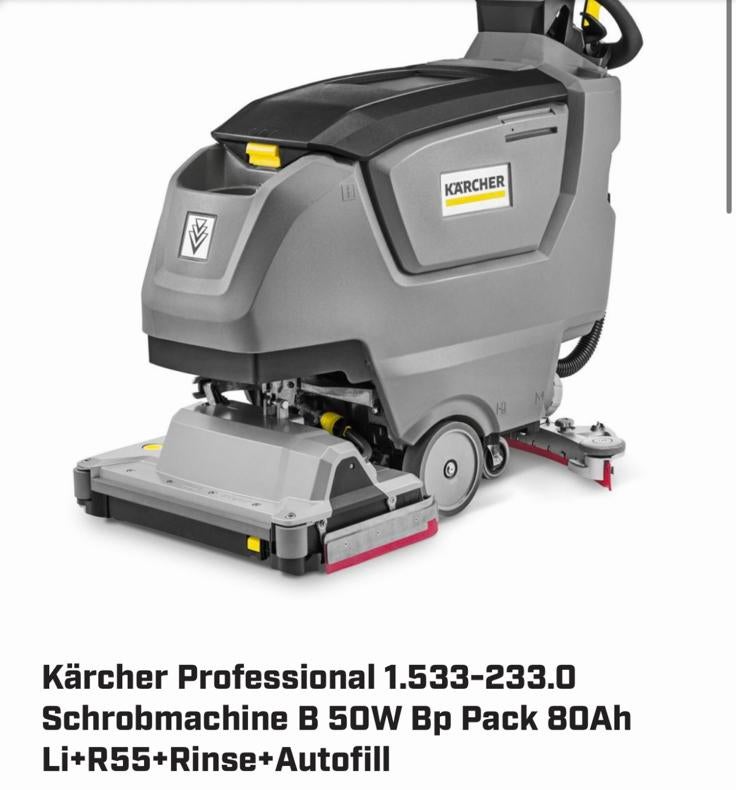 Vloerreinigingsmachine Kärcher, Doe-het-zelf en Bouw, Reinigingsmachines, Zo goed als nieuw, Ophalen