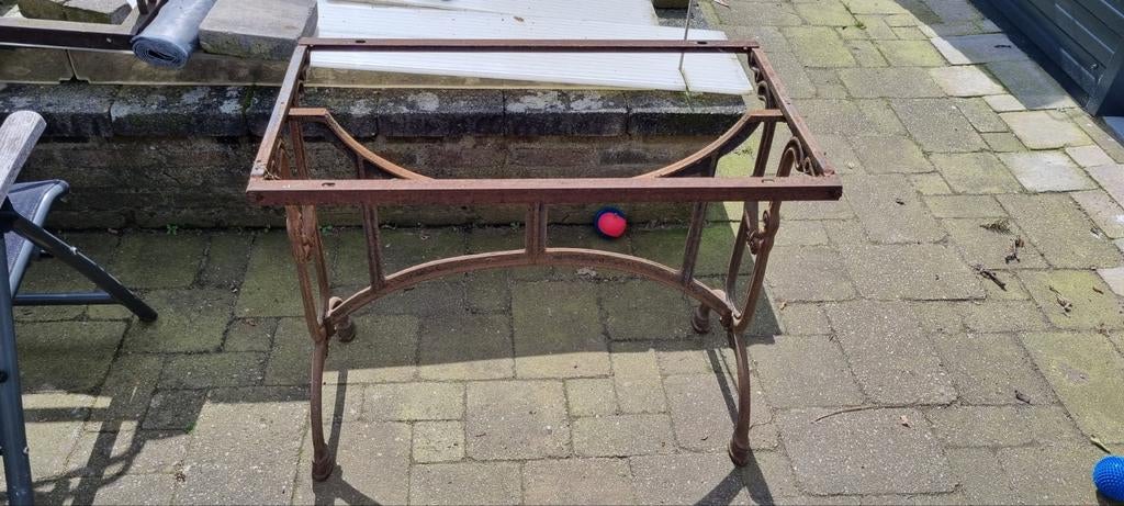 Gietijzeren tafelframe Smeedijzer tafel onderstel, Ophalen