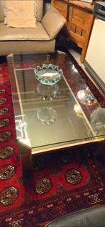 Salon tafel belgo chrome, Huis en Inrichting, Tafels | Salontafels, Ophalen