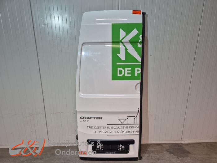 Portière arrière camionnette d'un Volkswagen Crafter (LB9A, Volkswagen, -, 3 mois de garantie, Utilisé