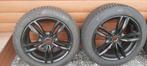 4 Jantes 225x50x17 avec pneus hiver comme neufs, Ophalen, Nieuw, 17 inch, Winterbanden