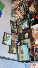 Schilderij landschappen, Ophalen