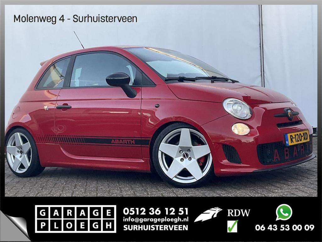 Fiat 500 1.4-16V Abarth G-Tech Kleppensysteem Borbet Voll.On, Autos, Fiat, Entreprise, ABS, Airbags, Alarme, Bluetooth, Verrouillage central