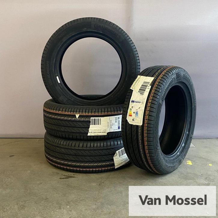 Continental Ultra Contact 195/55/R16 91V, Auto-onderdelen, Banden en Velgen, Band(en), Zomerbanden, 16 inch, 195 mm, Personenwagen