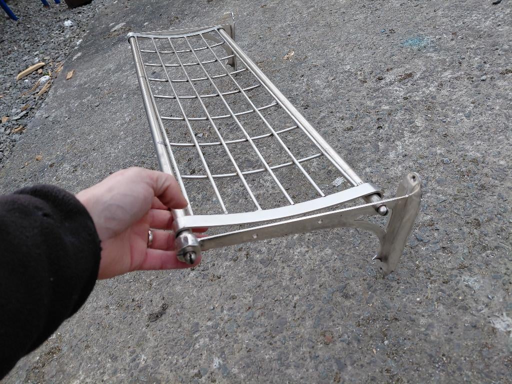 porte bagage de train, Enlèvement, Utilisé, Panneau publicitaire