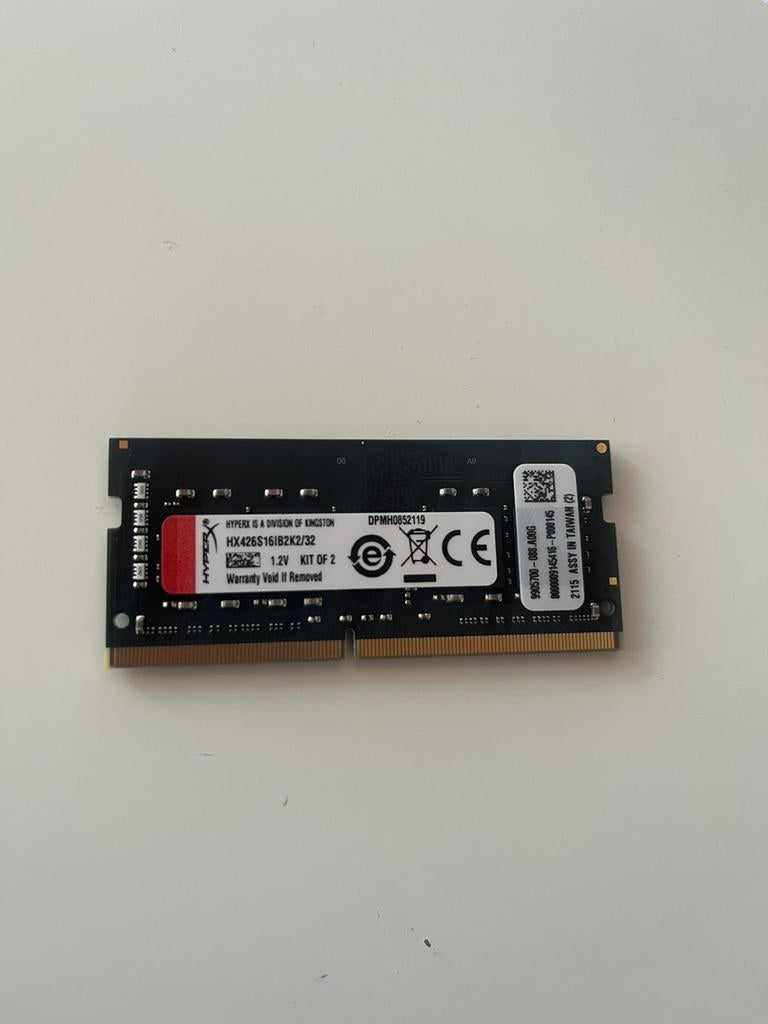 HyperX Impact DDR4 RAM geheugen – 16GB, Computers en Software, Harde schijven, Ophalen, Nieuw, Laptop