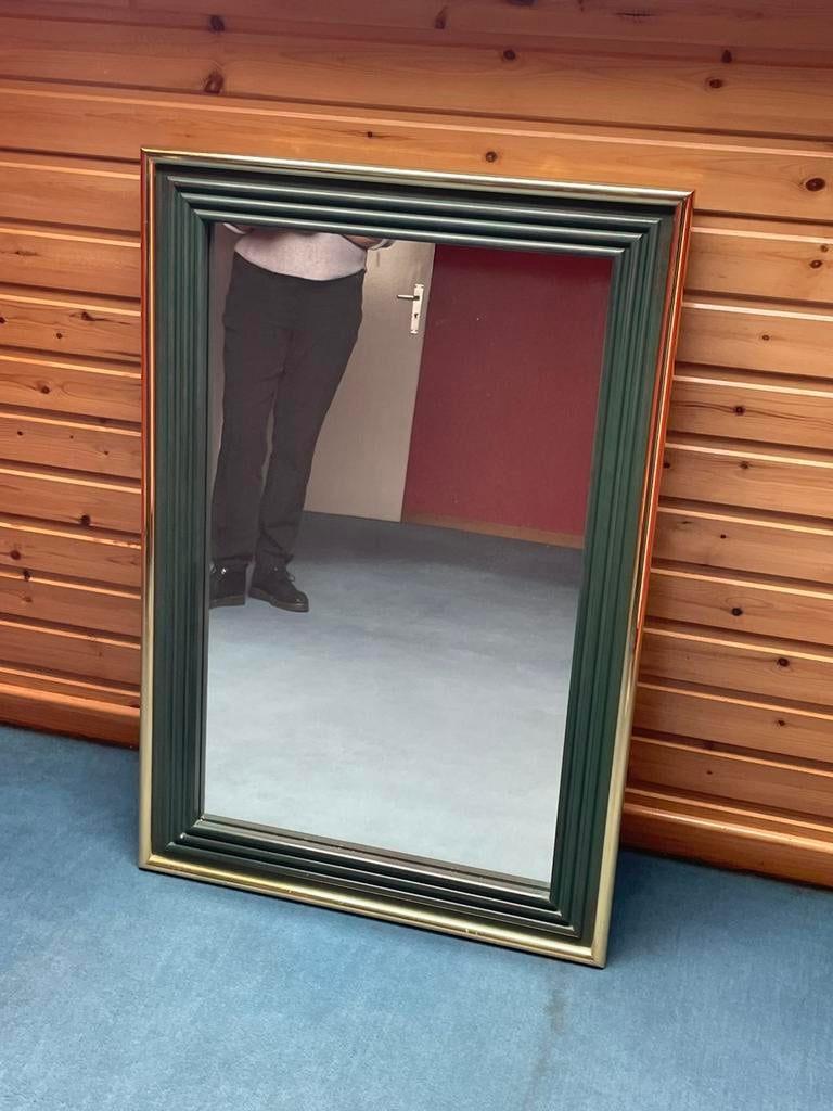 Vintage spiegel deknudt retro, Ophalen, Zo goed als nieuw