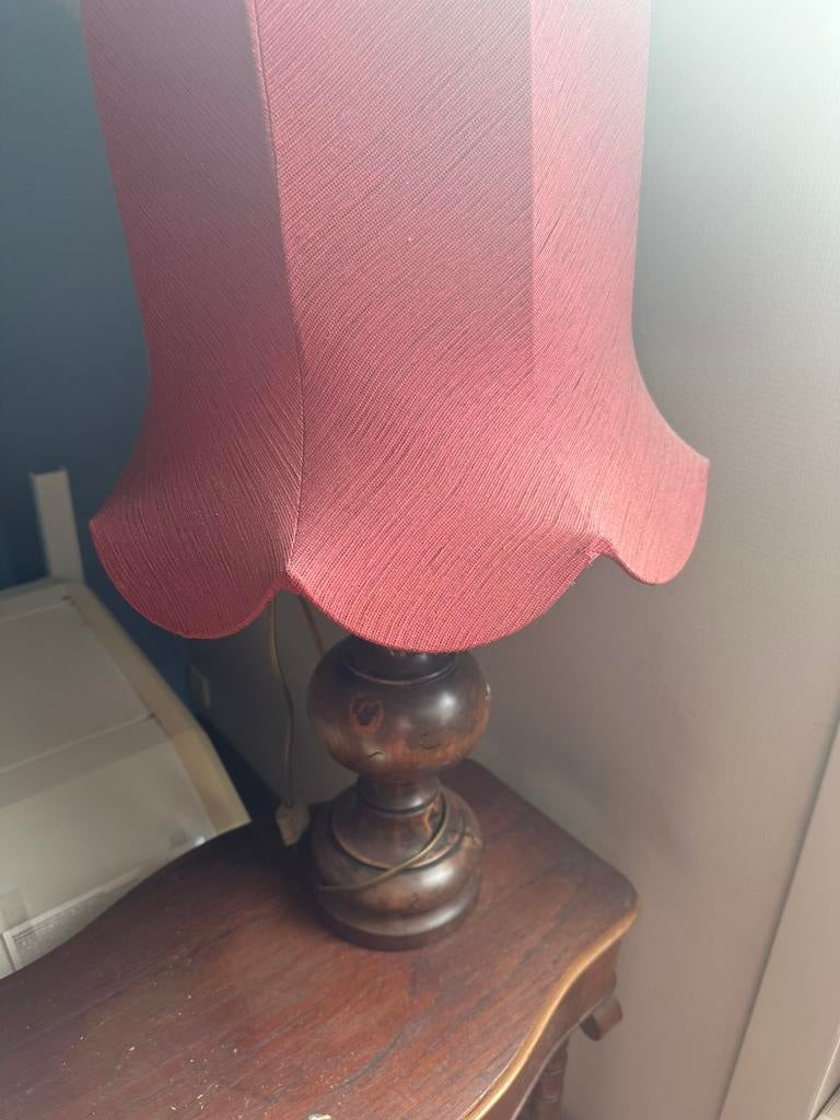 Antieken kaplamp, Ophalen