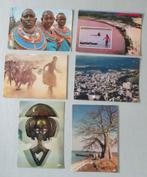 Afrika: kaarten van Senegal, Gabon, Ivoorkust en Kenya, Enlèvement ou Envoi, Affranchie, Hors Europe