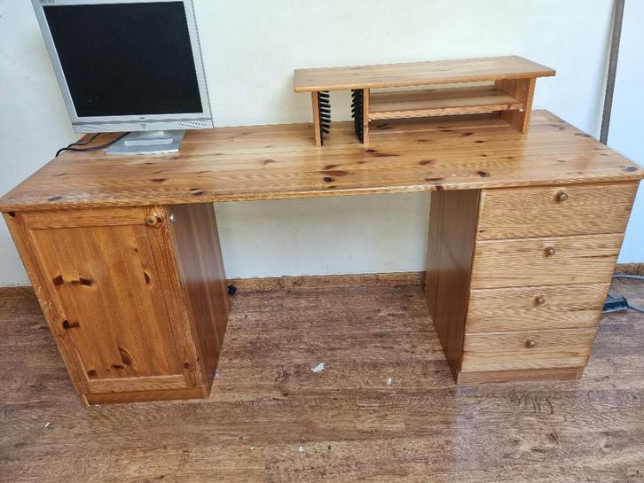 Grenen bureau, Maison & Meubles, Bureaux, Utilisé, Bureau, Enlèvement